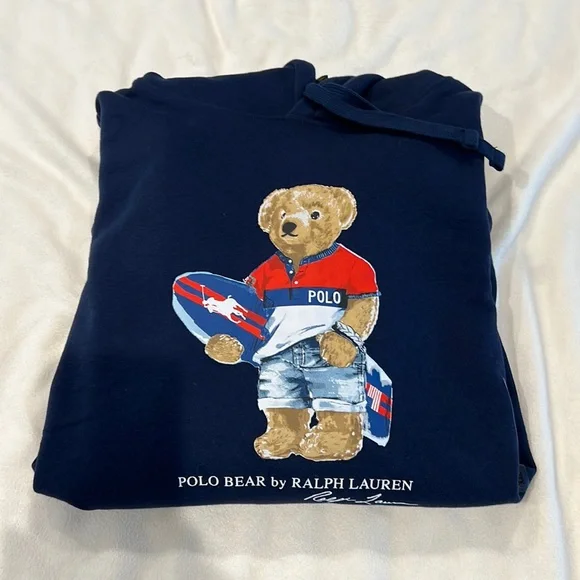 Towel Rare Polo Bear Vintage Polo Ralph Lauren Beach Towel Bear